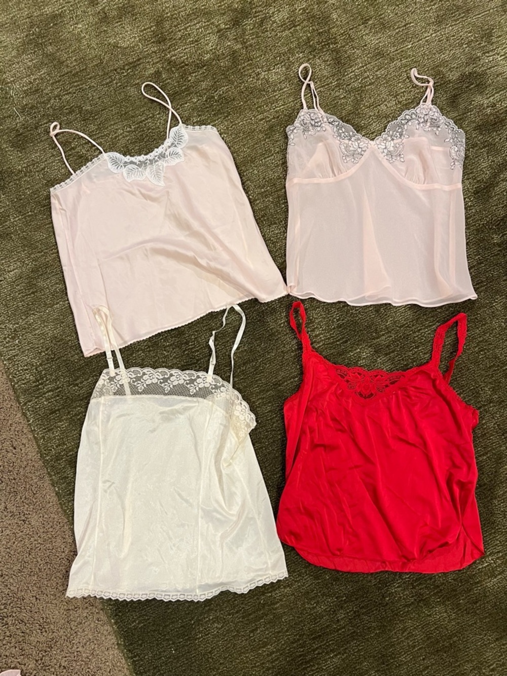 Bundle of Vintage Camisoles